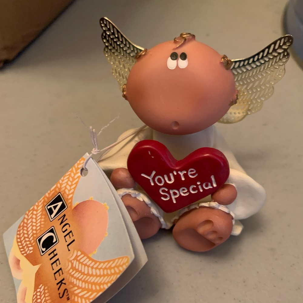 Angel Cheeks You're Special Figurine #29400 Kirk's Kritters Russ.